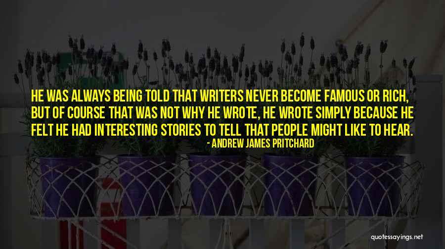 Andrew James Pritchard Quotes 2088056