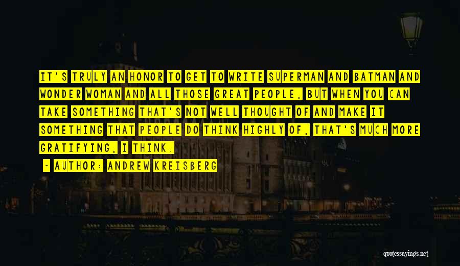 Andrew Kreisberg Quotes 793687