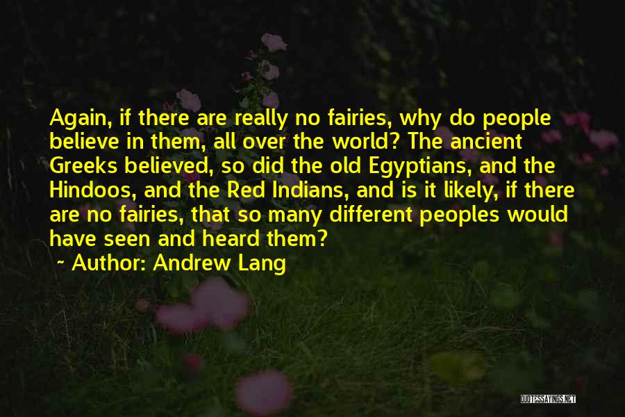 Andrew Lang Quotes 1360691