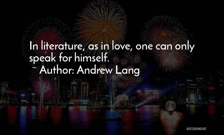 Andrew Lang Quotes 345736