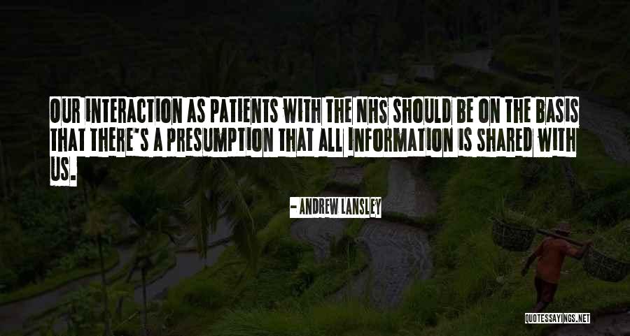 Andrew Lansley Quotes 477543 Andrew Lansley Quotes 477543