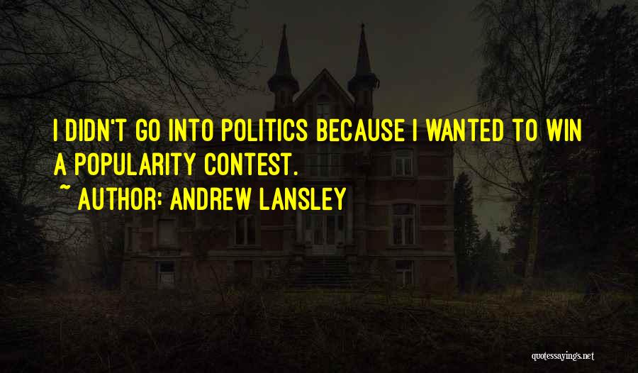 Andrew Lansley Quotes 707504