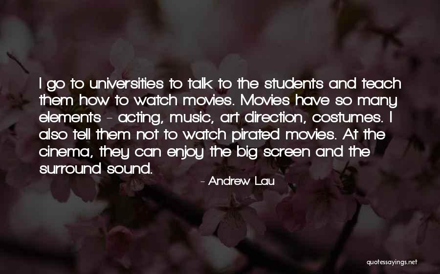 Andrew Lau Quotes 1817407