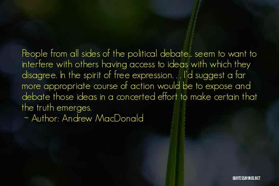 Andrew MacDonald Quotes 1957458