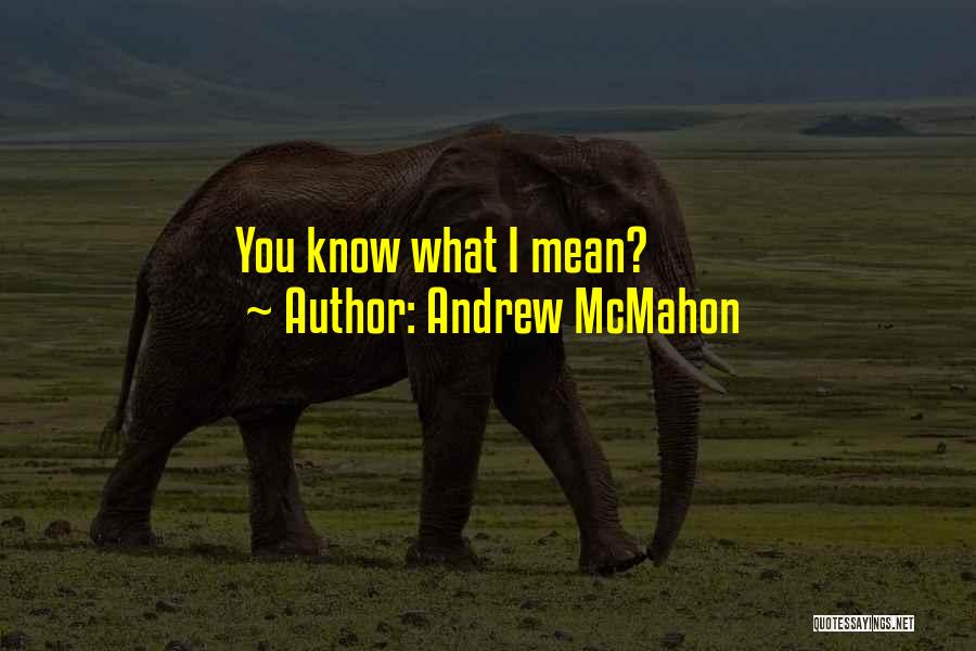 Andrew McMahon Quotes 856614