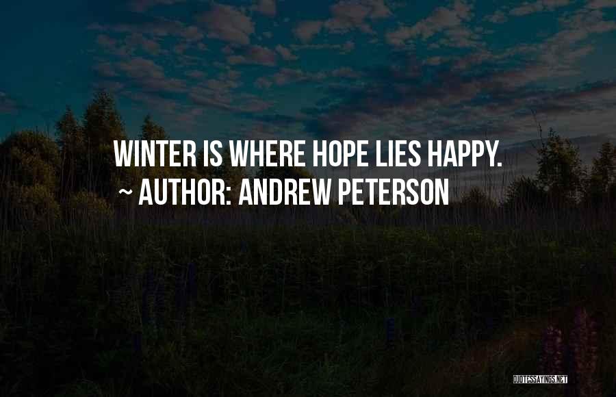 Andrew Peterson Quotes 931171