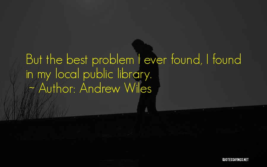 Andrew Wiles Quotes 1588893