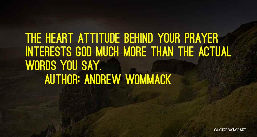 Andrew Wommack Quotes 690861