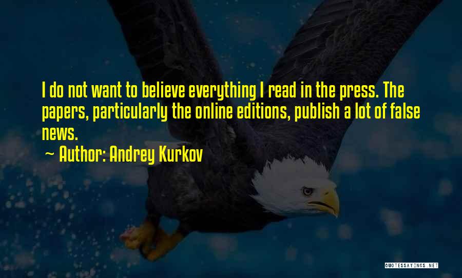 Andrey Kurkov Quotes 1196135