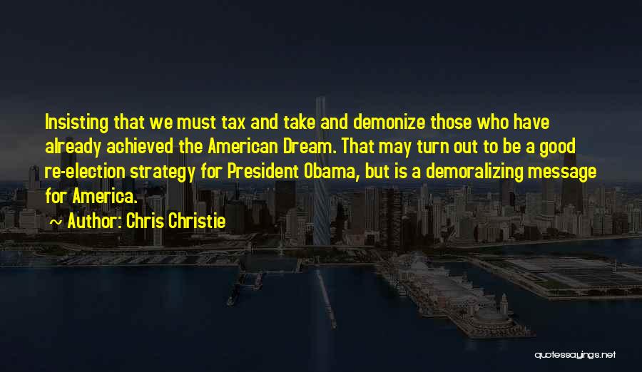 Andrita Street Quotes By Chris Christie