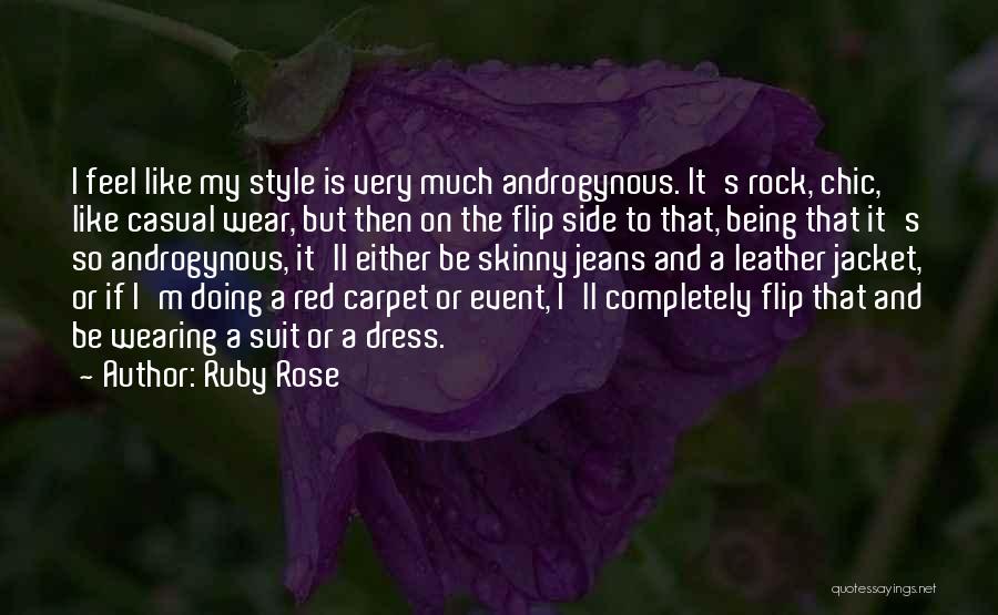 Androgynous Quotes By Ruby Rose