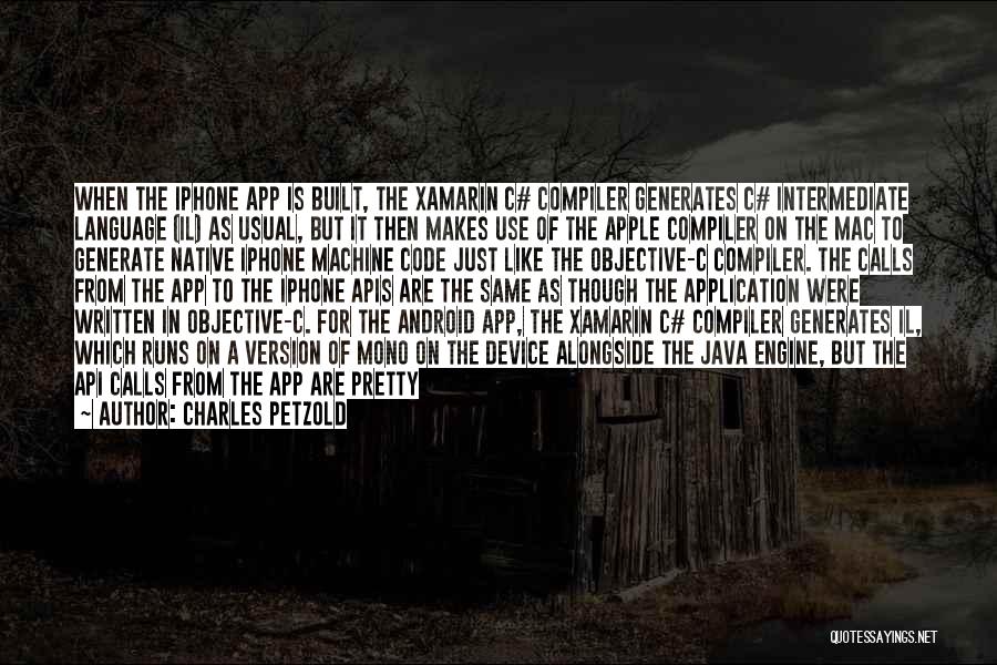Android Application Quotes By Charles Petzold