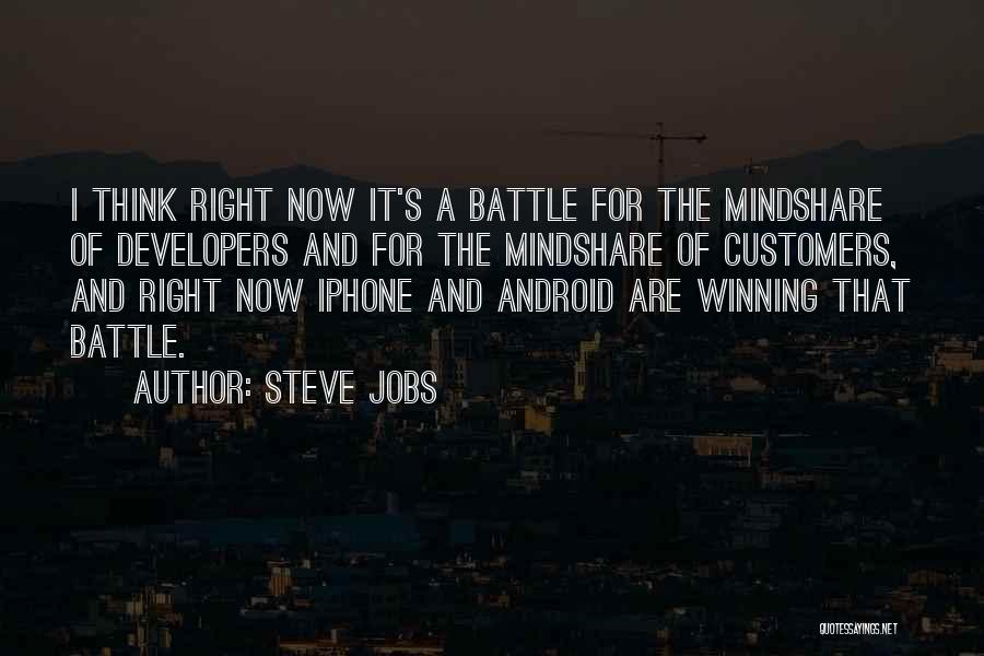 Android Developers Quotes By Steve Jobs