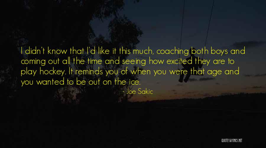 Andromache Schliemann Quotes By Joe Sakic Andromache Schliemann Quotes By Joe Sakic
