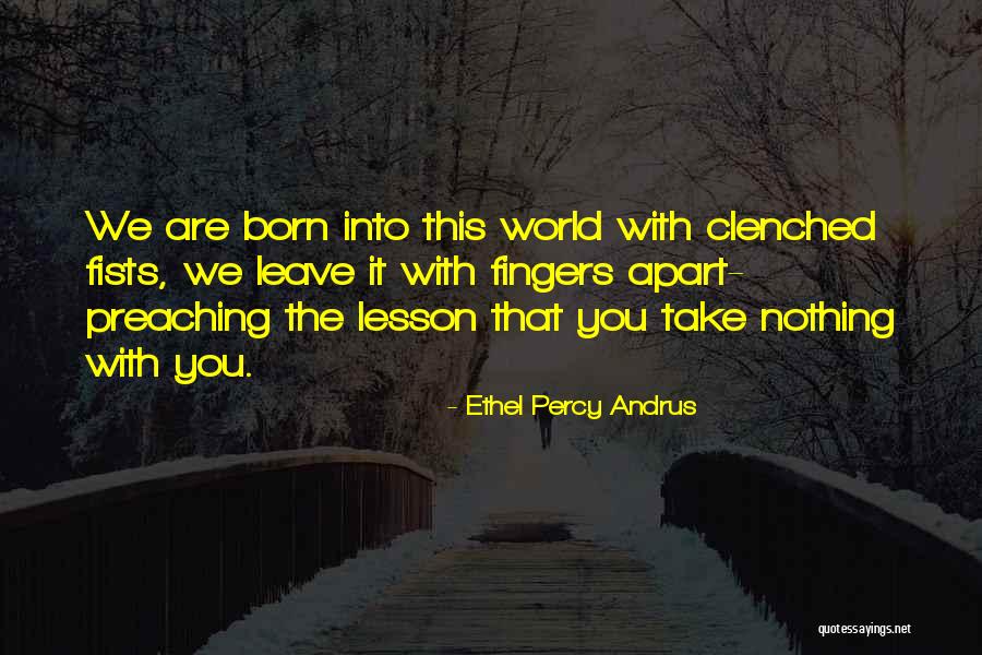 Andrus Quotes By Ethel Percy Andrus
