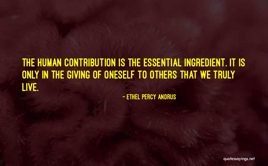 Andrus Quotes By Ethel Percy Andrus