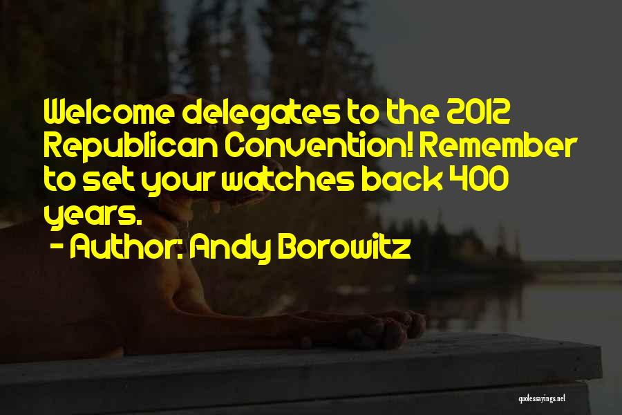 Andy Borowitz Quotes 902492