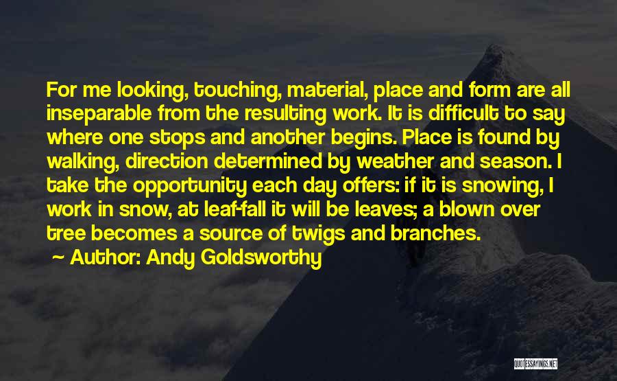 Andy Goldsworthy Quotes 110496