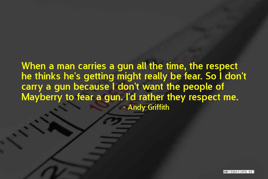 Andy Griffith Gun Quotes By Andy Griffith Andy Griffith Gun Quotes By Andy Griffith