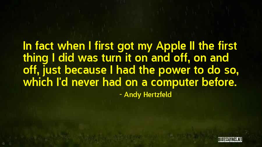 Andy Hertzfeld Quotes 106435