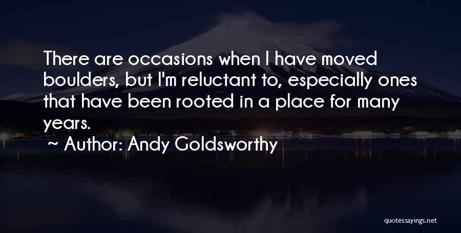 Andy Quotes By Andy Goldsworthy