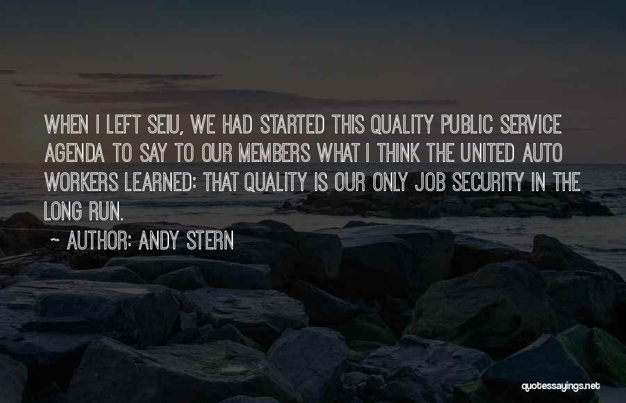 Andy Stern Quotes 926085