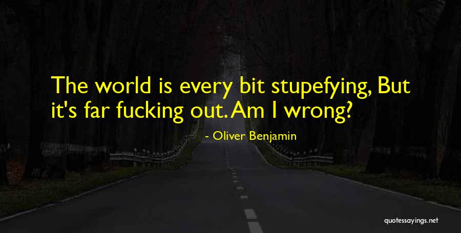 Anedota Quotes By Oliver Benjamin