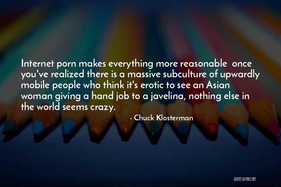 Aneesah Quotes By Chuck Klosterman Aneesah Quotes By Chuck Klosterman