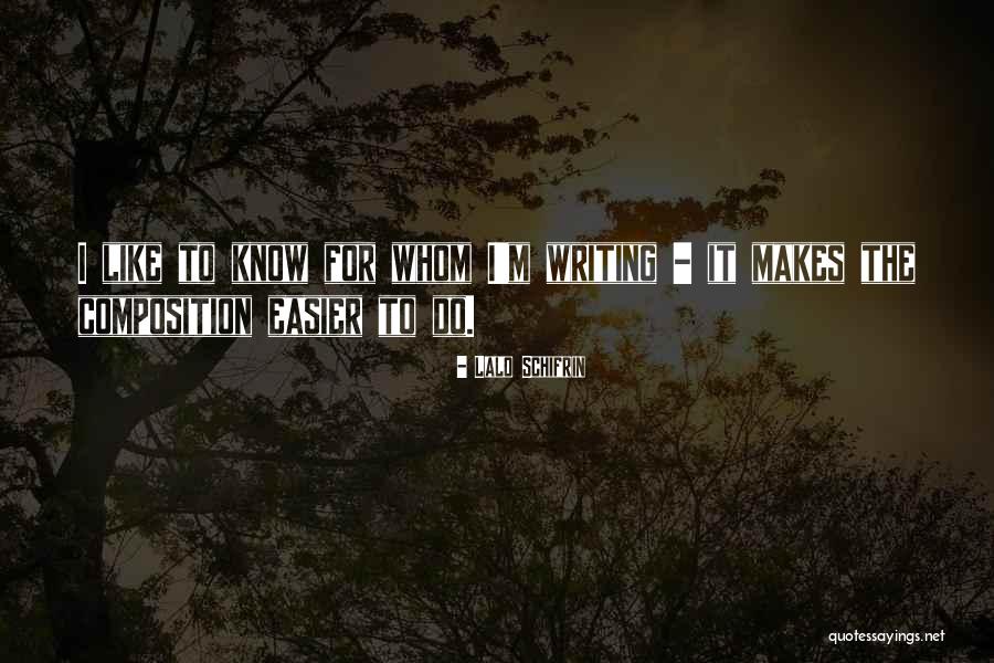 Anesha Rose Quotes By Lalo Schifrin