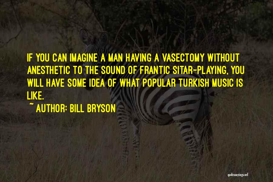 Anesthetic Quotes By Bill Bryson