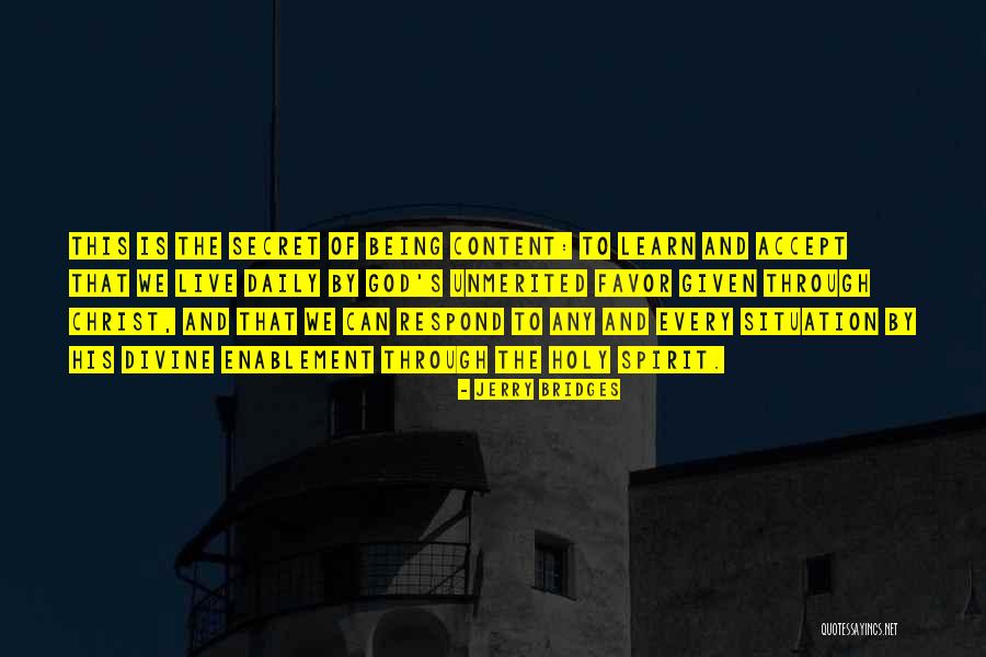 Anfitriona Quotes By Jerry Bridges Anfitriona Quotes By Jerry Bridges