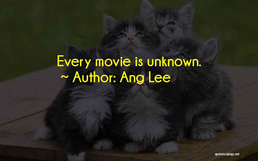 Ang Lee Quotes 1155628