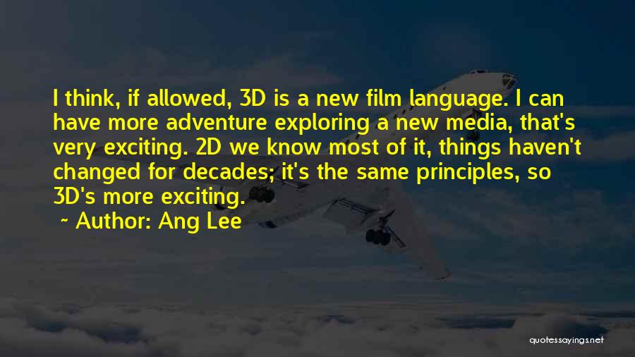 Ang Lee Quotes 1431006