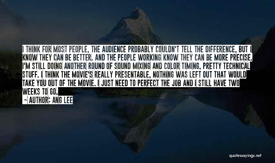 Ang Lee Quotes 1704293