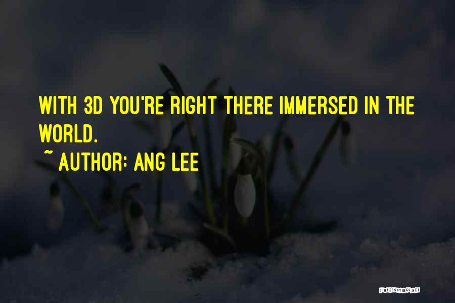 Ang Lee Quotes 192402