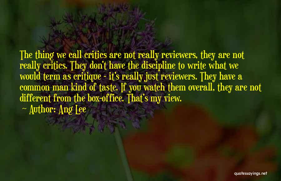 Ang Lee Quotes 2109562