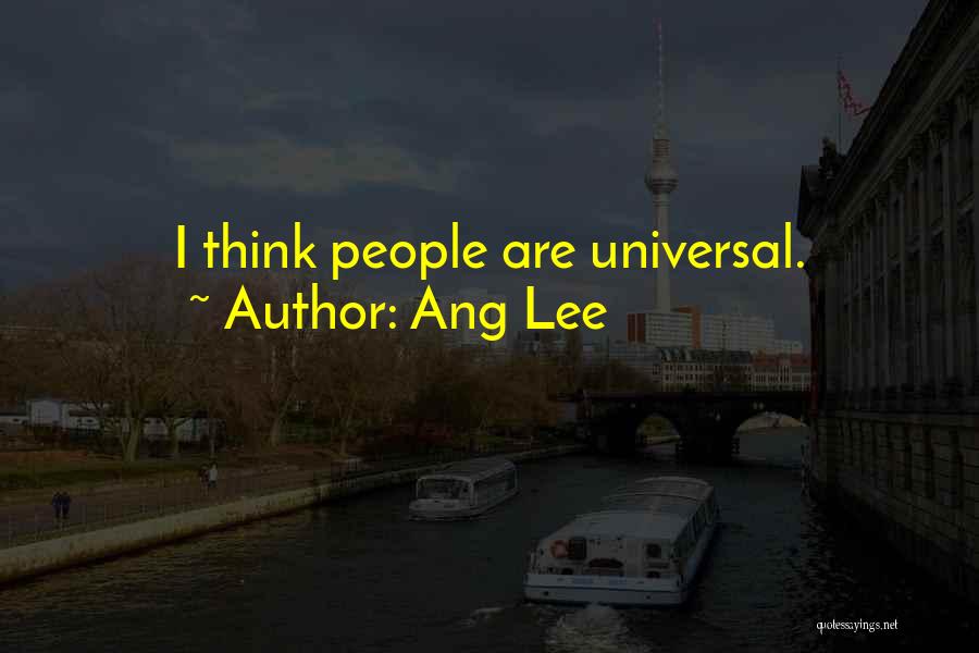 Ang Lee Quotes 268012