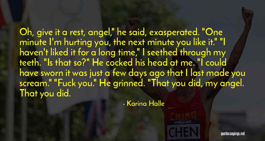 Angekommen Perfekt Quotes By Karina Halle Angekommen Perfekt Quotes By Karina Halle