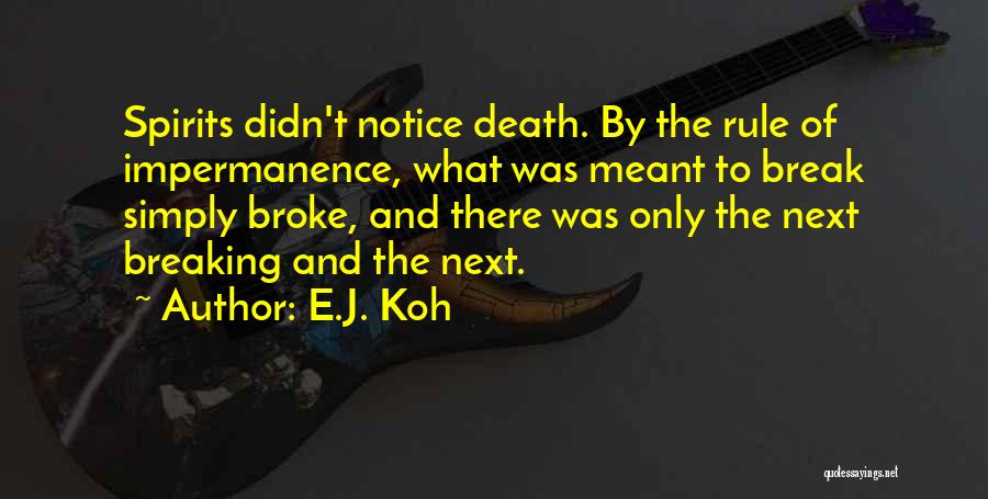 Angel And Demon Love Quotes By E.J. Koh