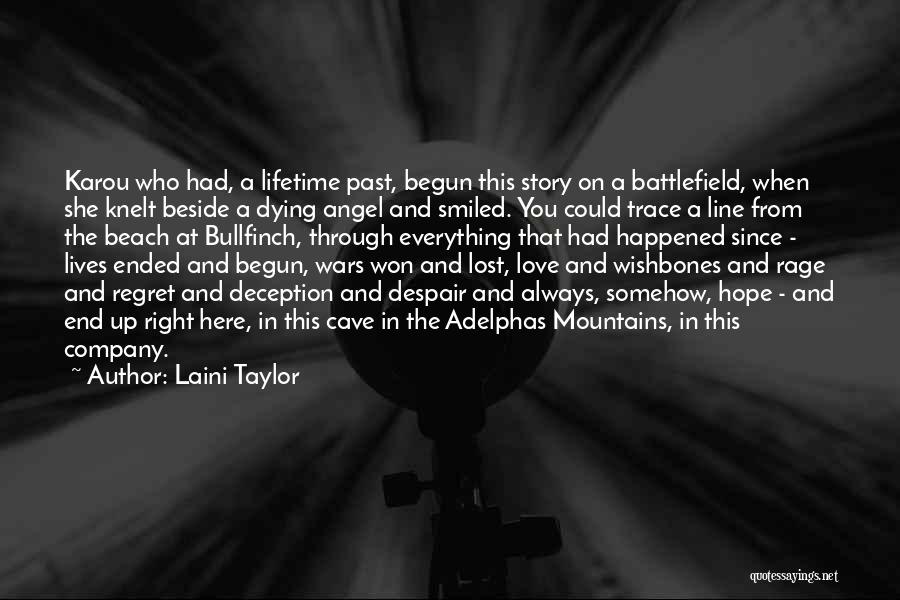 Angel Beside You Quotes By Laini Taylor