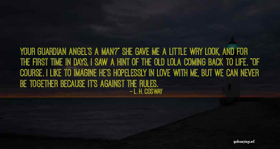 Angel Guardian Quotes By L. H. Cosway