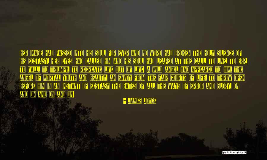 Angel In Life Quotes By James Joyce Angel In Life Quotes By James Joyce