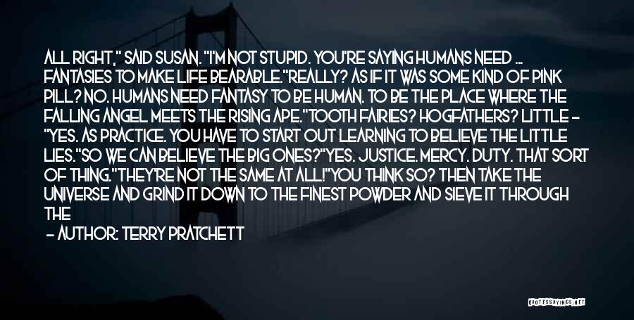 Angel In Life Quotes By Terry Pratchett