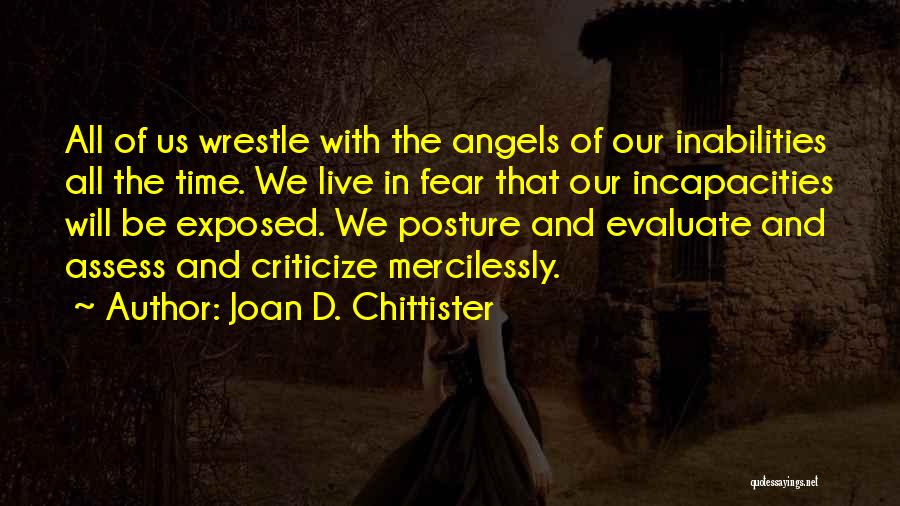 Angel In Quotes By Joan D. Chittister