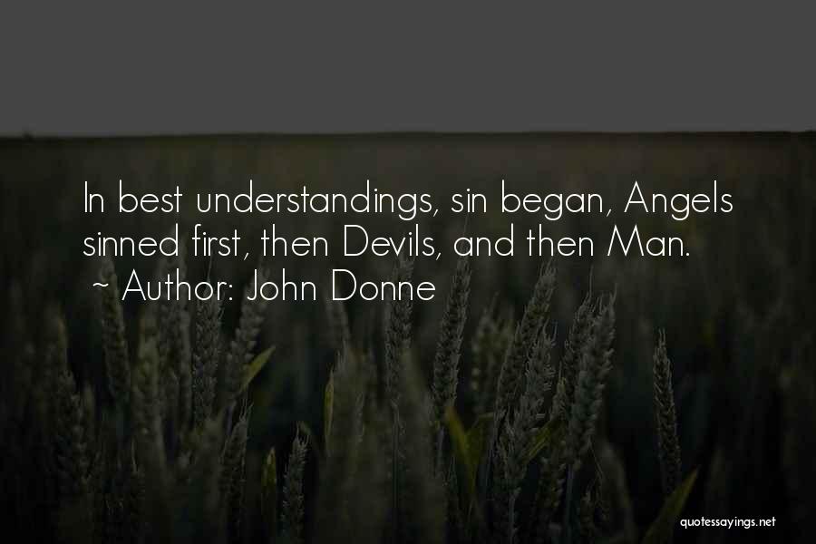 Angel In Quotes By John Donne