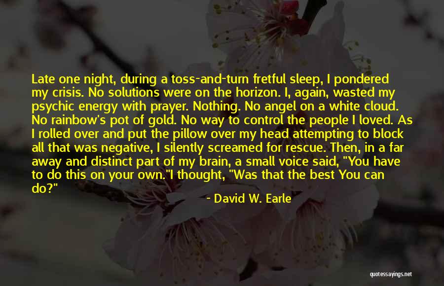Angel In White Quotes By David W. Earle Angel In White Quotes By David W. Earle