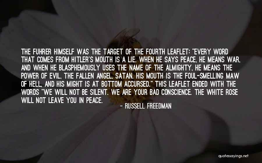 Angel In White Quotes By Russell Freedman