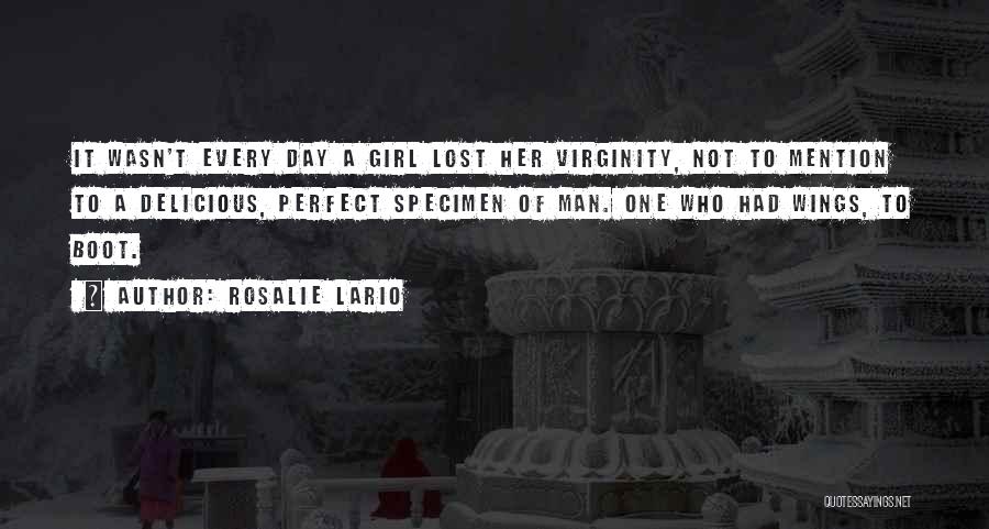 Angel Lost Wings Quotes By Rosalie Lario