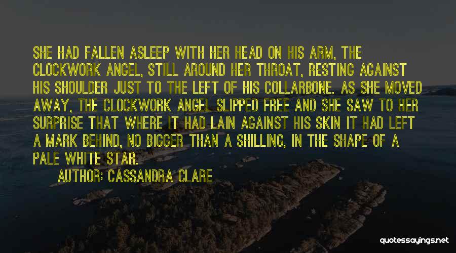 Angel On My Shoulder Quotes By Cassandra Clare