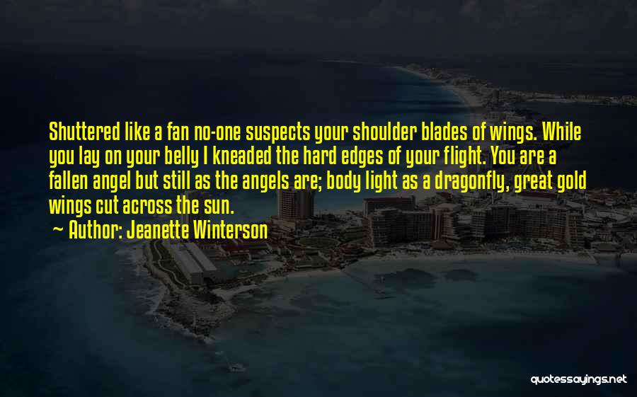 Angel On My Shoulder Quotes By Jeanette Winterson